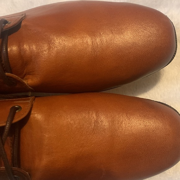 Christy Dawn The Dawn Boot Walnut Leather Sz 9 Lace Up Dress Handmade - Picture 13 of 13